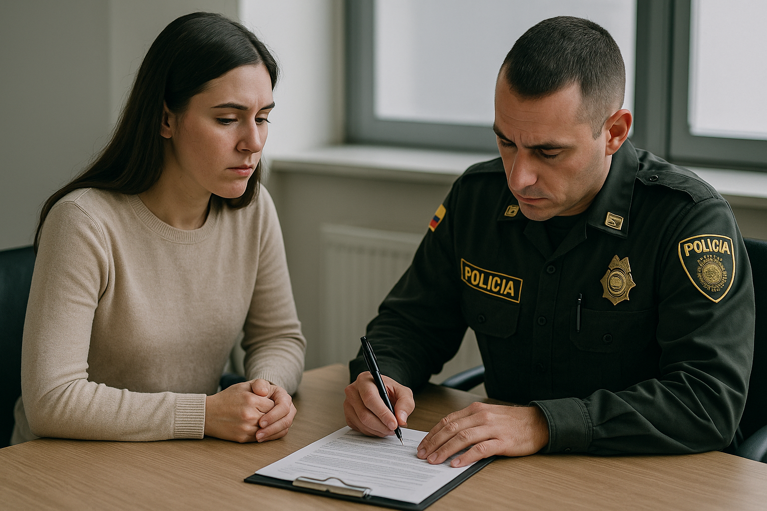 Tiempo de respuesta en demanda por violencia intrafamiliar en Colombia